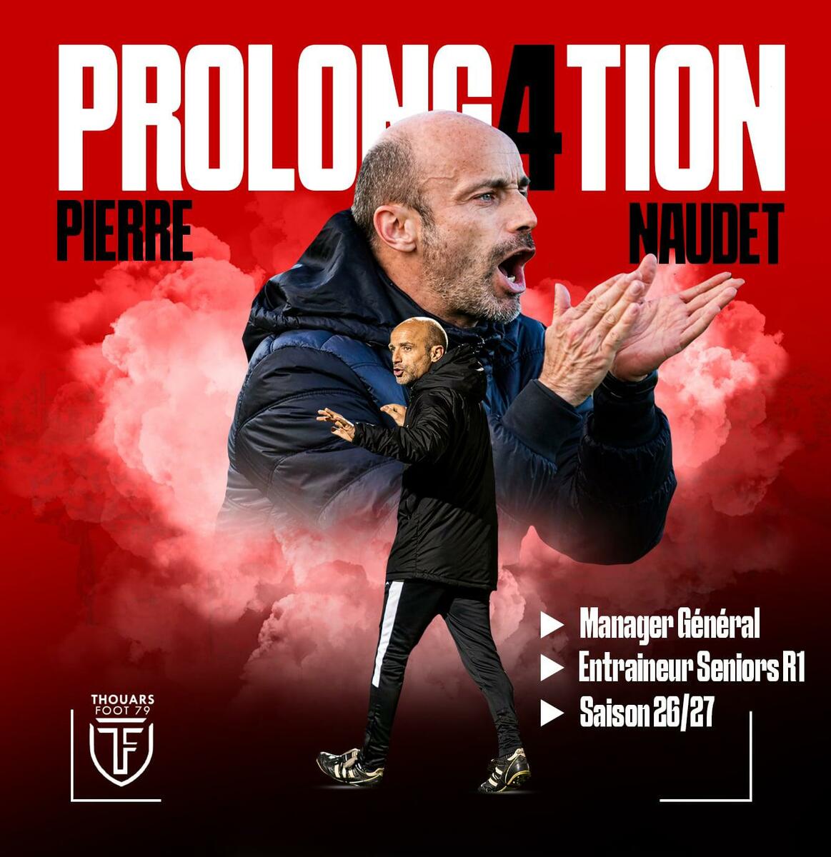 Pierre Naudet prolonge l'aventure au club