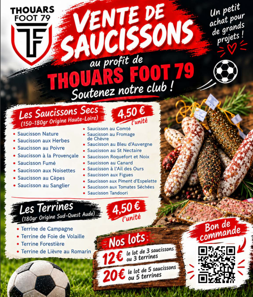 VENTES DE SAUCISSONS ET TERRINES