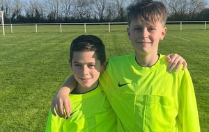 Deux nouveaux arbitres officiels : bravo Yanis et Faustin !