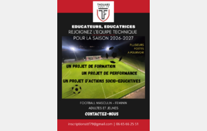 Educateurs, éducatrices, rejoignez-nous en 2026-2027 !