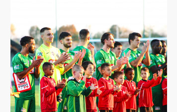 ⚽ Nos U8/U9 escort kids pour le 5e tour de Coupe de France !