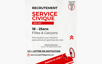 Recrutement service civique 2026-2027