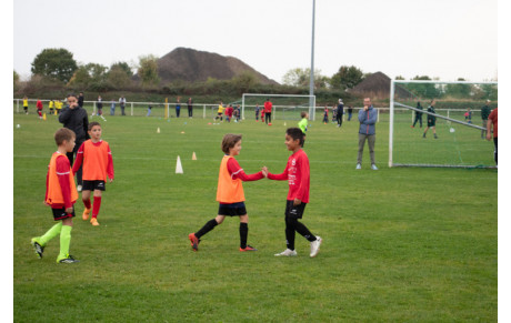 Rentrée du foot : près de 150 U8-U9 du secteur rassemblés