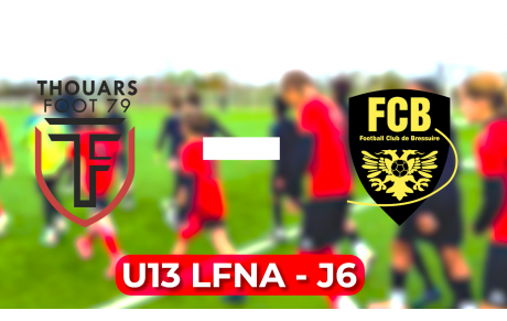 U13 LFNA : Résumé de la rencontre face à Bressuire
