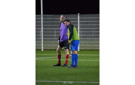 Premier entraînement du foot loisir sous le signe de la convivialité