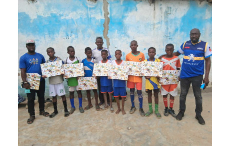 Coopération internationale : nos amis ivoiriens ont reçu leurs posters 2026